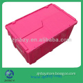 Heavy-duty Turnover Plastic Box With Folding Lids